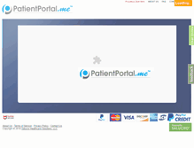 Tablet Screenshot of patientportal.me